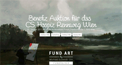 Desktop Screenshot of fund-art.com