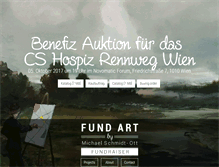 Tablet Screenshot of fund-art.com